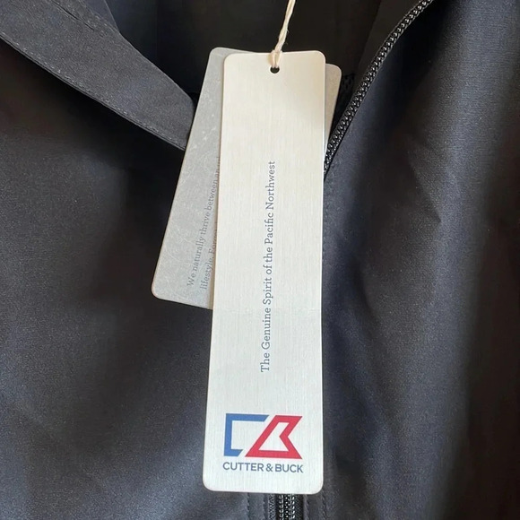 Cutter & Buck Weathertec Jacket • Black XL• New with Tags - Picture 3 of 5